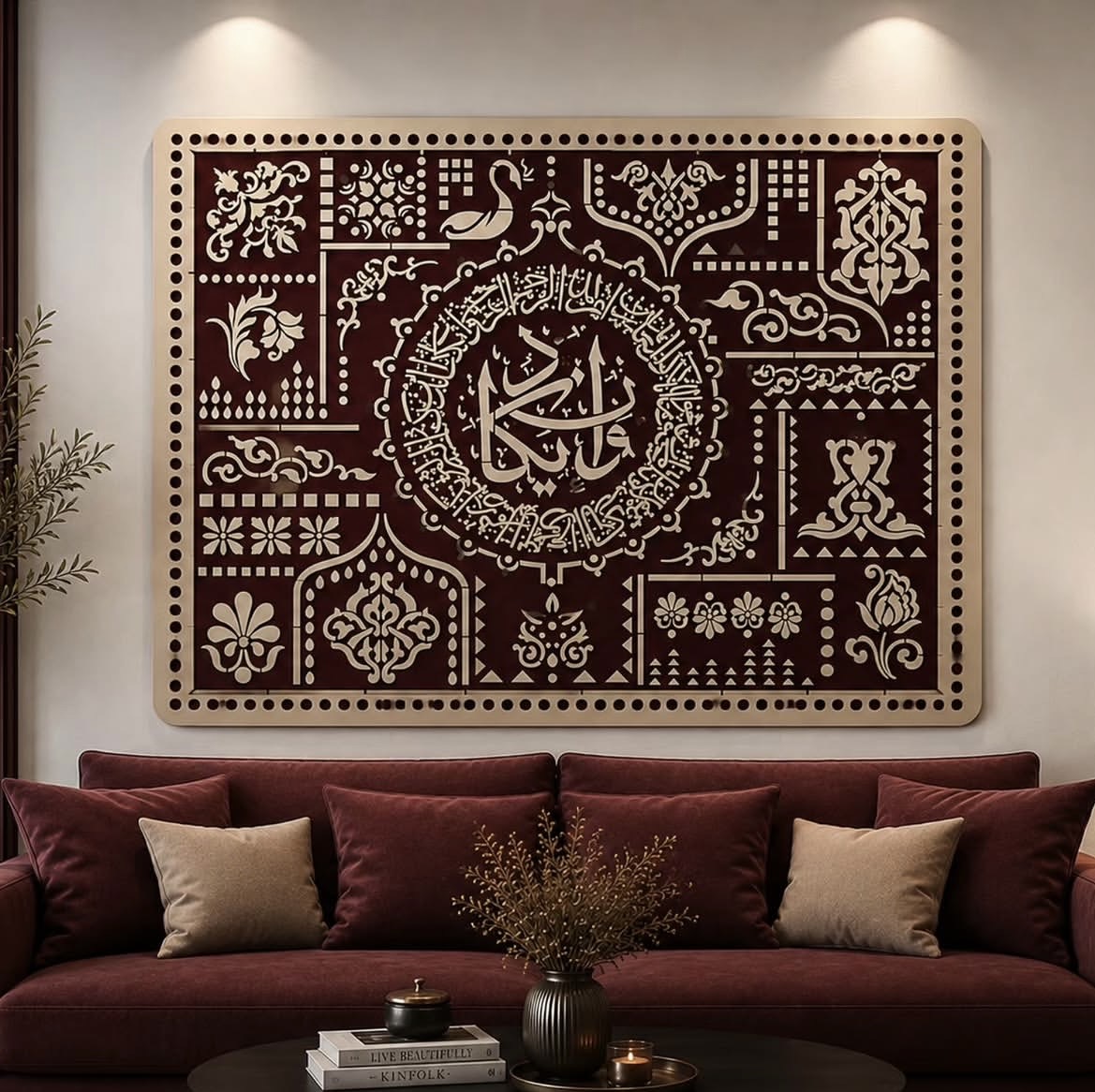 تابلو لیپان ارت مذهبی وان یکاد